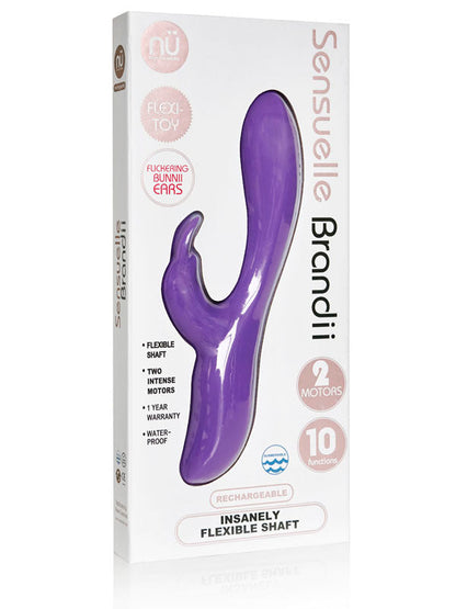 Nu Sensuelle Brandii 10 Function Dual Motor Rabbit Vibrator