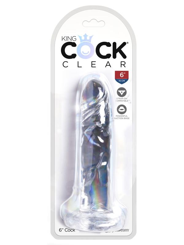 King Cock Clear 6'' Cock