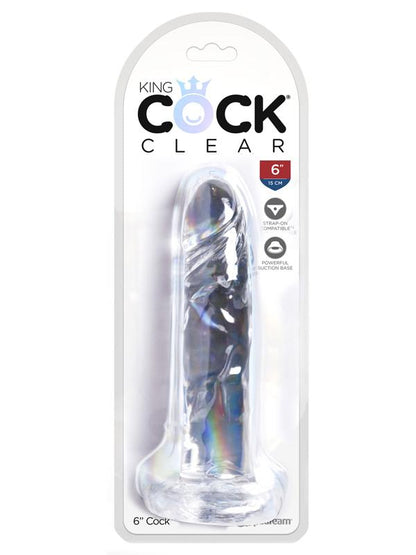 King Cock Clear 6'' Cock