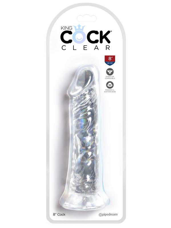 King Cock Clear 8'' Cock