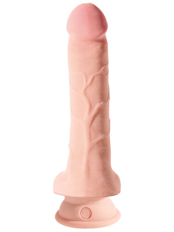 King Cock Plus 8'' Triple Density Fat Cock with Balls