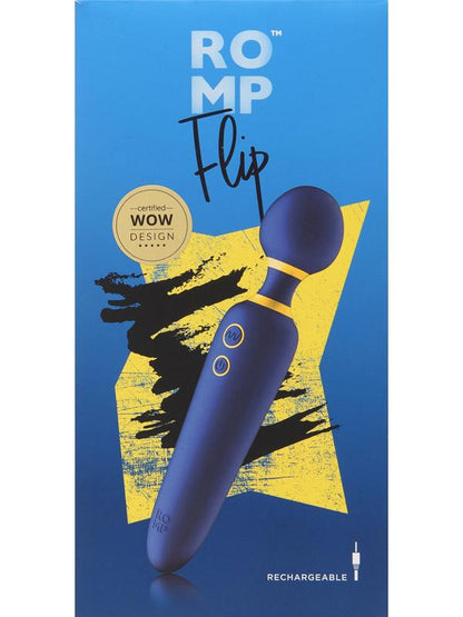 ROMP Flip - Cordless Rechargeable & Waterproof Vibrating Massage Wand