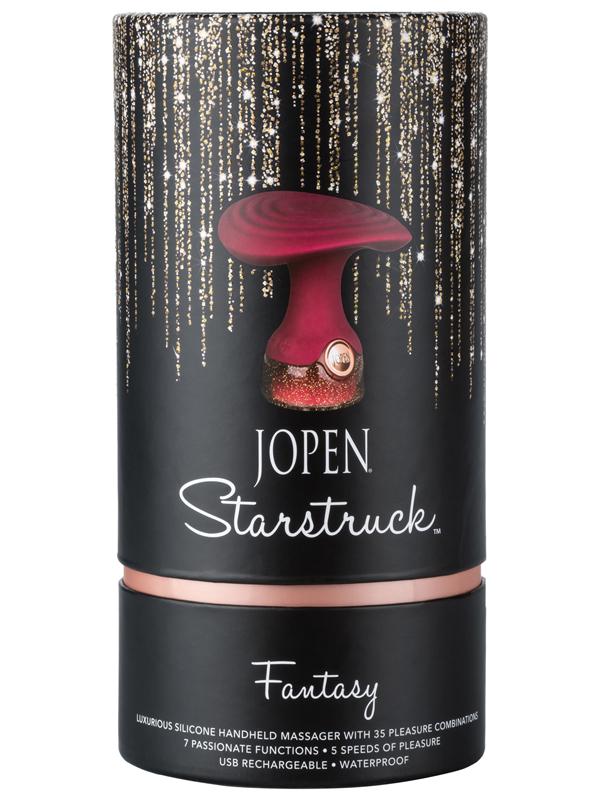 Starstruck Fantasy Uniquely Ribbed Handheld Massager w/ 35 Functions of Vibration