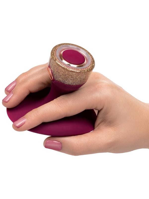 Starstruck Fantasy Uniquely Ribbed Handheld Massager w/ 35 Functions of Vibration