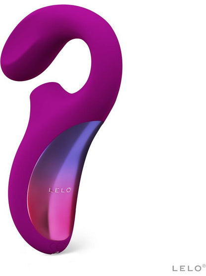 Lelo Enigma Cruise Dual Stimulator Powerful Intense Vibrations Sonic Massager - Deep Rose
