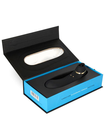 NU Sensuelle Trinitii Clitoral Sucking Toy Tongue Vibrator - 18K Gold Edition
