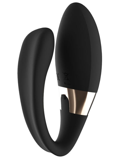 Lelo Tiani Duo Powerful Vibrator Dual Sensation Couples Massager Suit All Body Shape - Black