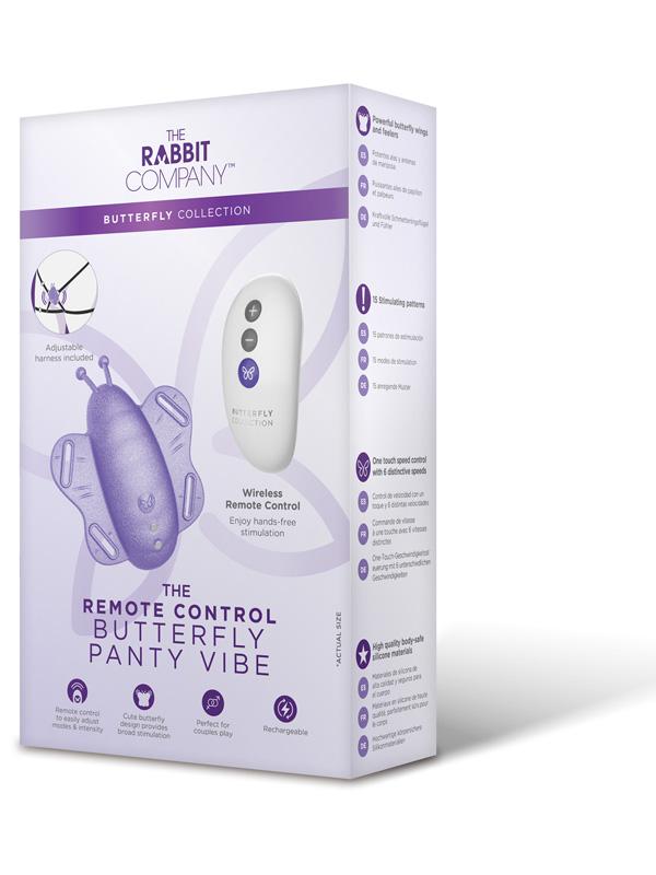 Remote Control Butterfly Panty Vibe Purple