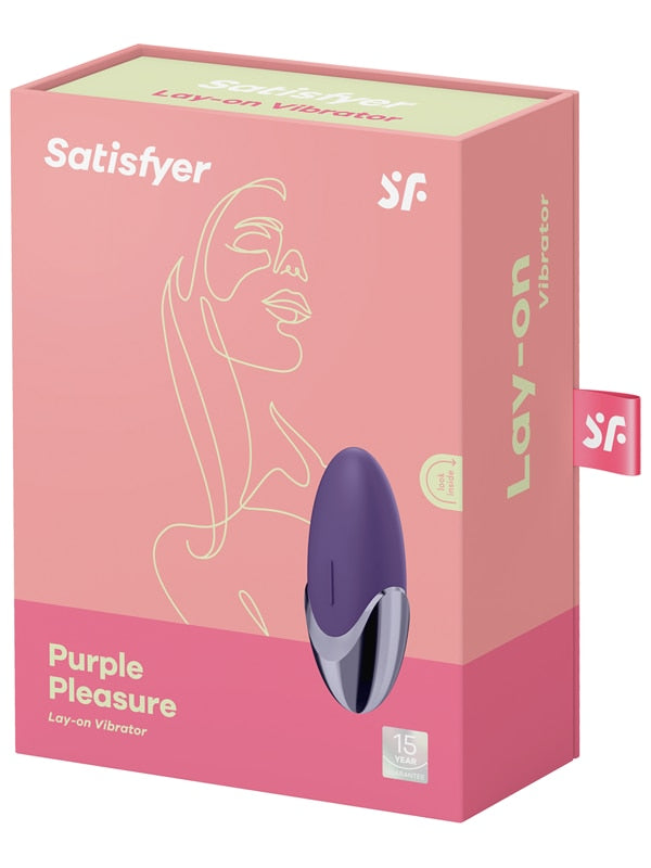Satisfyer Purple Pleasure - Purple USB Rechargeable Stimulator