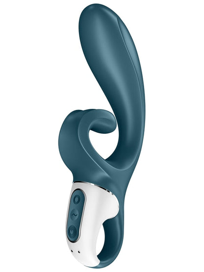 Satisfyer Hug Me Rabbit Vibe App Control - Turquoise