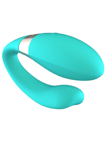 Lelo Tiani Harmony Double Power Vibrator 100% Ultra Smooth Medical Grade Silicone /ABS - Aqua