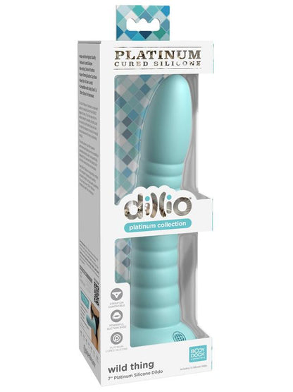 Dillio Platinum Wild Thing - Teal - Teal 17.8 cm (7'') Dong