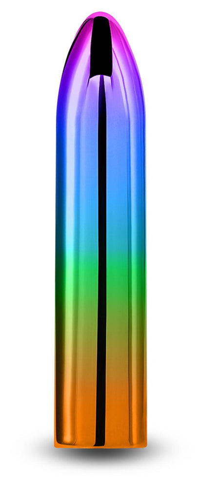 Chroma Rainbow - Medium - Metallic Rainbow 9 cm USB Rechargeable Mini Vibrator