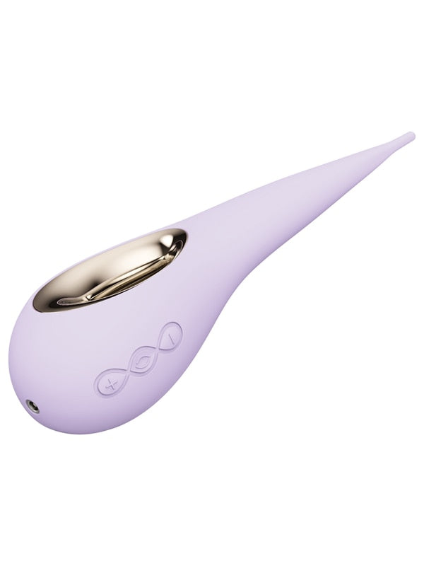 Lelo Dot High-Tech Suction Intense Vibrator Stimulator Totally Waterproof Design - Lilac