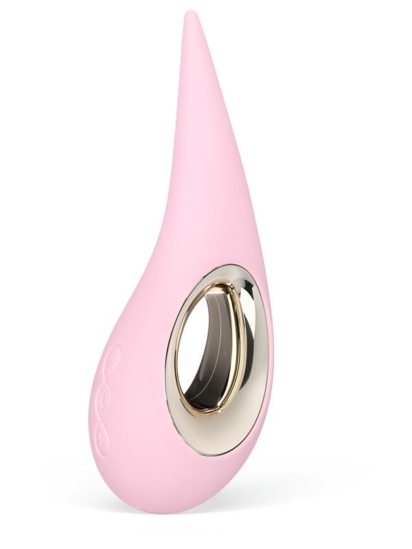 Lelo Dot High-Tech Suction Intense Vibrator Stimulator Totally Waterproof Design - Pink