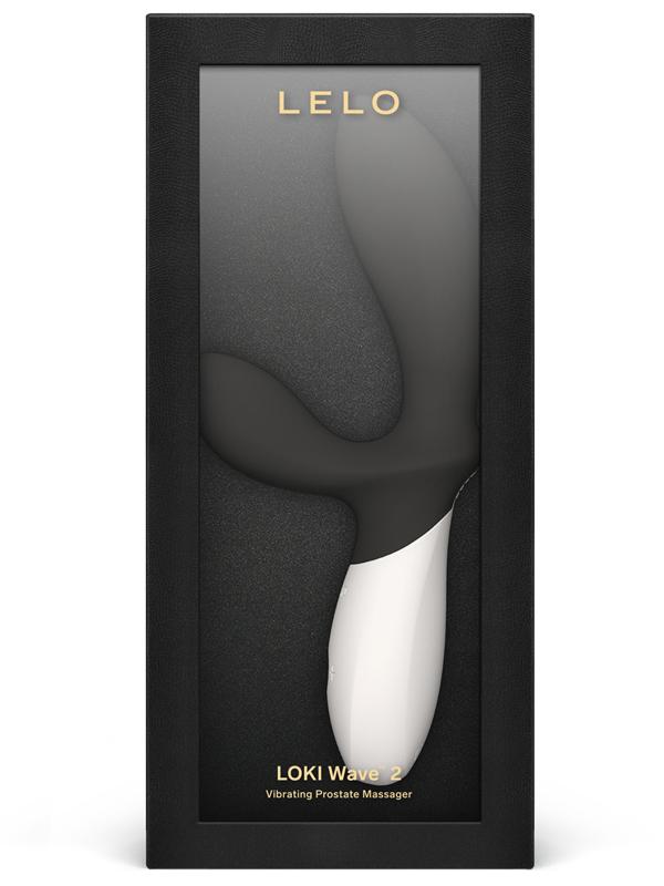 Loki Wave 2 New Generation Legendary Prostate Massager Powerful Vibrator - Black