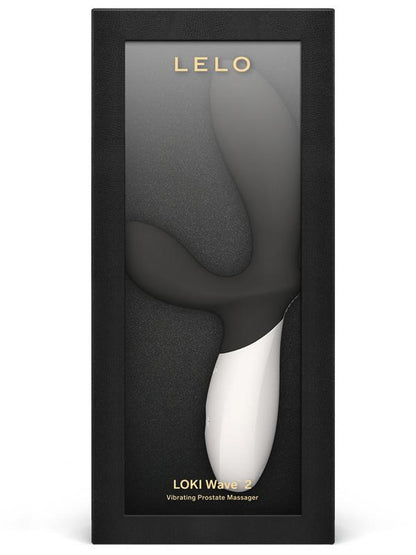 Loki Wave 2 New Generation Legendary Prostate Massager Powerful Vibrator - Black