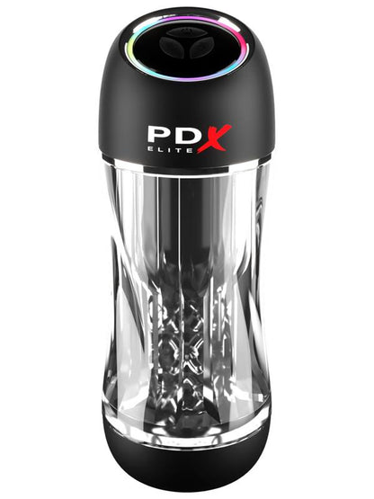 PDX Elite ViewTube Pro - Clear USB Rechargeable Auto Sucking Stroker