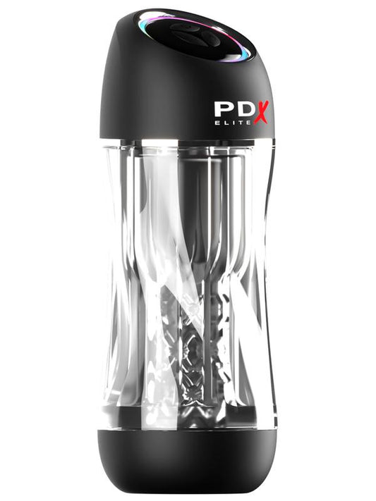PDX Elite ViewTube Pro - Clear USB Rechargeable Auto Sucking Stroker