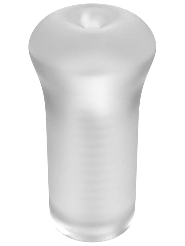 PDX Extreme Wet Stroker - Slide & Glide - Clear Vagina Stroker