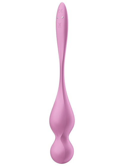 Satisfyer Love Birds 1 - Pink - Pink USB Rechargeable Pelvic Floor Trainer with App Control
