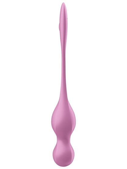 Satisfyer Love Birds 1 - Pink - Pink USB Rechargeable Pelvic Floor Trainer with App Control
