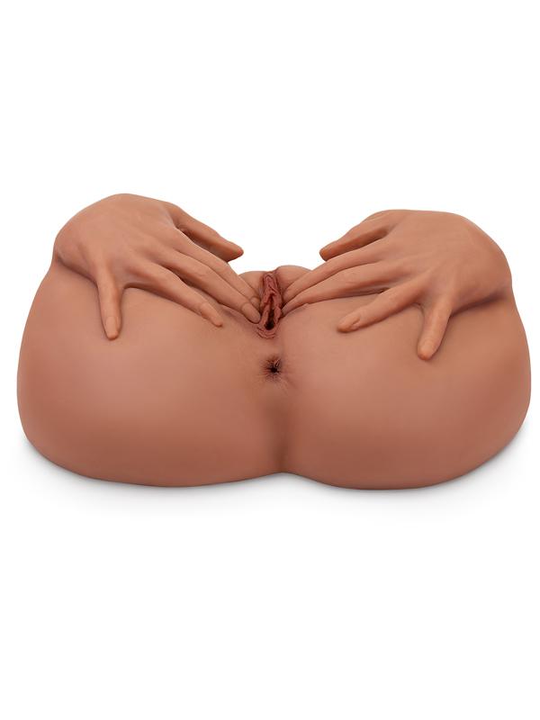 PDX Plus Spread My Tight Pussy - Brown - Brown Mega Masturbator