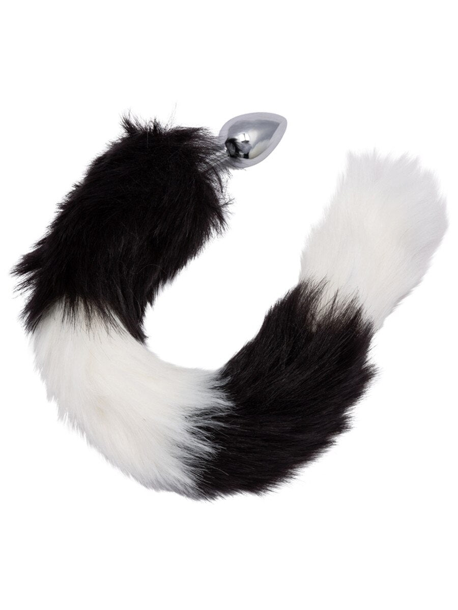 Running Wild Black and White Tail