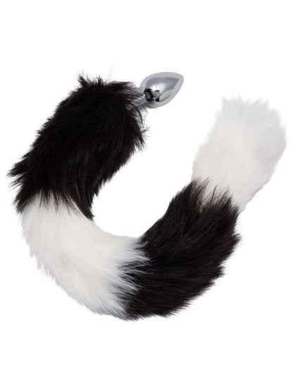 Running Wild Black and White Tail