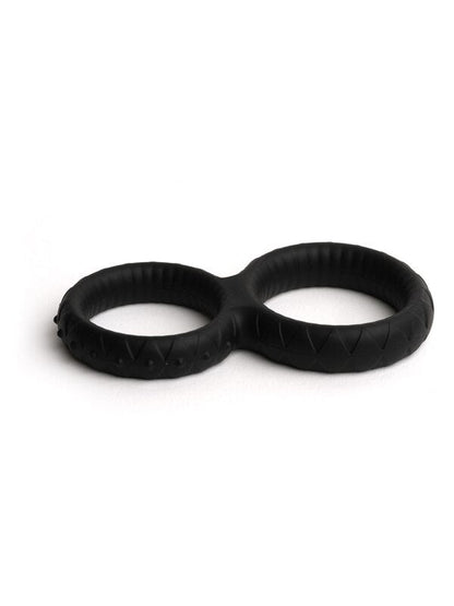 Sport Fucker Enigma Ring - Black Cock & Ball Ring
