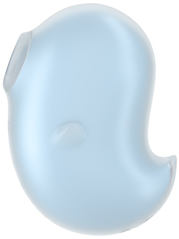 Satisfyer Cutie Ghost - Blue - Blue USB Rechargeable Air Pulse Stimulator