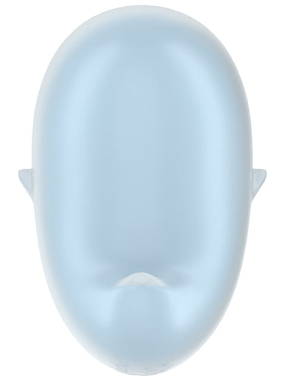 Satisfyer Cutie Ghost - Blue - Blue USB Rechargeable Air Pulse Stimulator