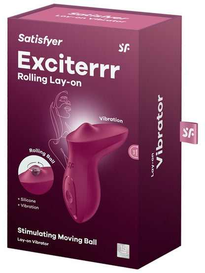 Satisfyer Exciterrr - Berry USB Rechargeable Stimulator