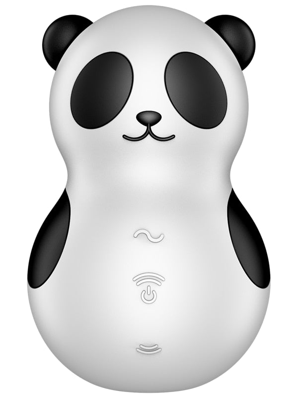 Satisfyer Pocket Panda - Black USB Rechargeable Air Pulse Stimulator