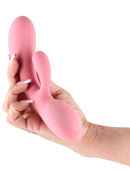 Lust-n-Dreams - Samba - Coral - Pink 19.4 cm USB Rechargeable Rabbit Vibrator