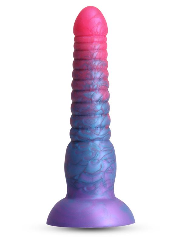 Colours Stacked - 6'' Dildo - Pink/Blue - Pink/Blue 16 cm Fantasy Dildo