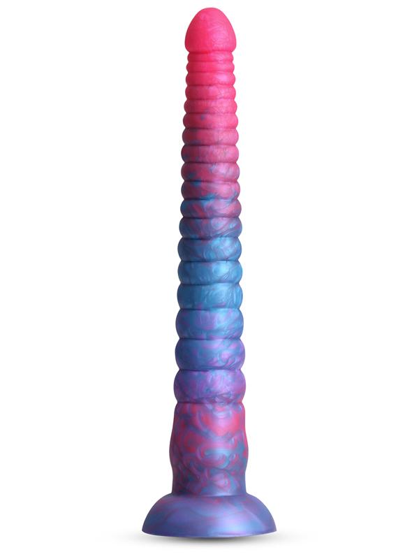Colours Stacked - 12'' Dildo - Pink/Blue - Pink/Blue 30.6 cm Fantasy Dildo