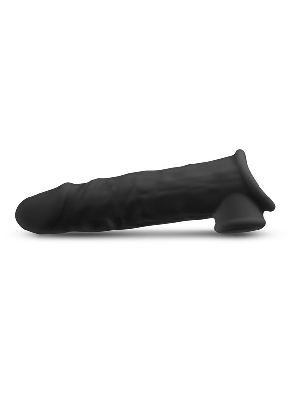 Renegade Annex - Thin - Black - Black 19.4 cm Penis Extender Sleeve