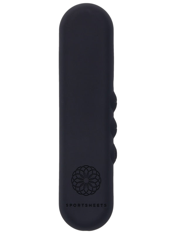 Pivot Flat Bullet - Black - Black 10.2 cm USB Rechargeable Bullet