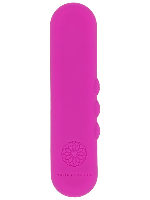 Pivot Flat Bullet - Pink - Pink 10.2 cm USB Rechargeable Bullet