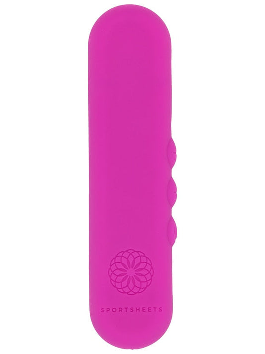 Pivot Flat Bullet - Pink - Pink 10.2 cm USB Rechargeable Bullet
