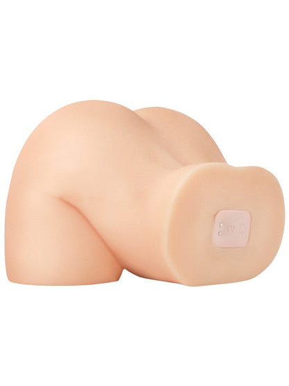 PDX Elite Shake That Ass - Flesh - Flesh USB Rechargeable Vibrating Mega Masturbator