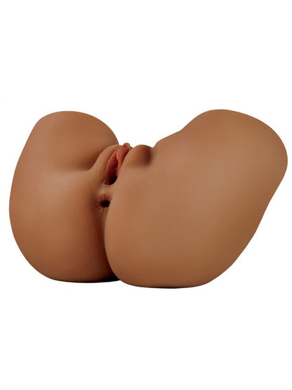 PDX Elite Shake That Ass - Brown - Brown USB Rechargeable Vibrating Mega Masturbator
