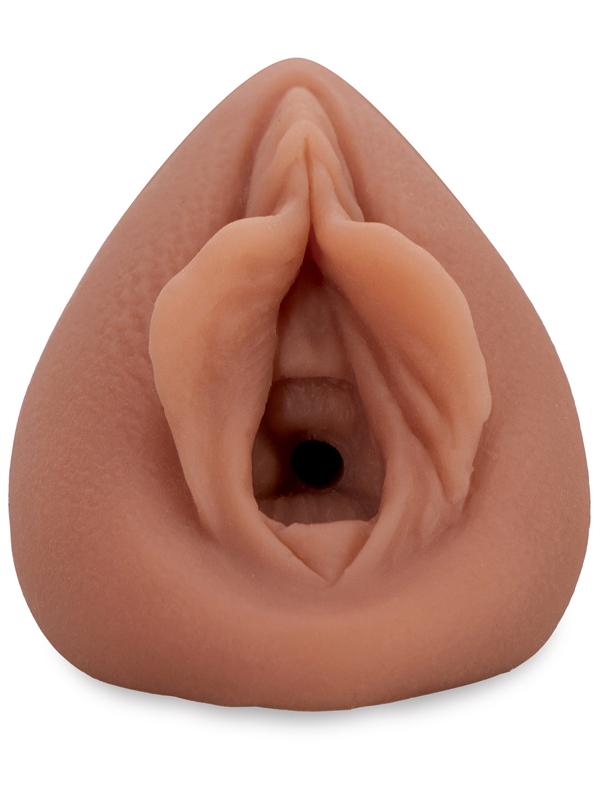 Pipedream Extreme Toyz Sorority Snatch - Brown - Brown Vagina Stroker