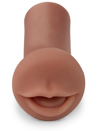 Pipedream Extreme Toyz Coed Cocksucker - Brown - Brown Mouth Stroker