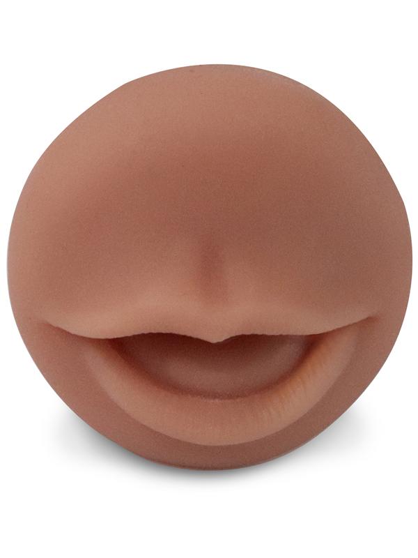 Pipedream Extreme Toyz Coed Cocksucker - Brown - Brown Mouth Stroker