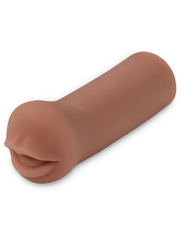Pipedream Extreme Toyz Coed Cocksucker - Brown - Brown Mouth Stroker