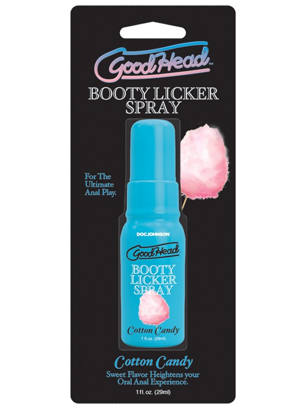 GoodHead Booty Licker Spray - Cotton Candy - Cotton Candy Flavoured Spray - 29 ml Bottle