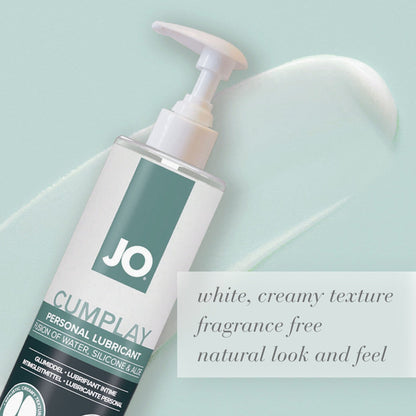JO Cumplay Lube - 240 mL - Cum Style Lubricant - 240 ml Pump Bottle