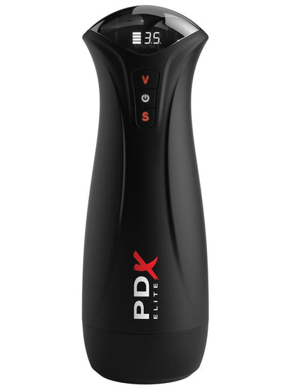 PDX Elite Fuck-Gasm - Flesh - USB Rechargeable Sucking & Vibrating Auto Stroker